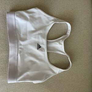 Adidas Women's White Sports Bra